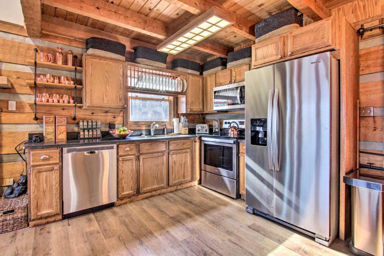 Panoramic-View Gatlinburg Cabin With Private Hot Tub Exterior foto