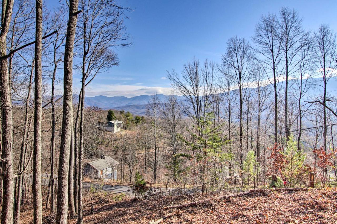 Panoramic-View Gatlinburg Cabin With Private Hot Tub Exterior foto