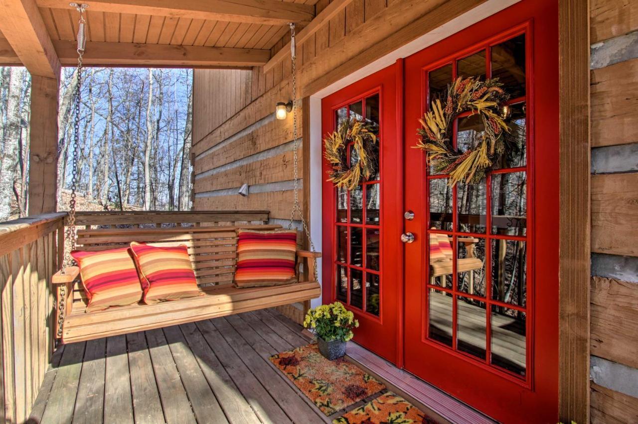Panoramic-View Gatlinburg Cabin With Private Hot Tub Exterior foto