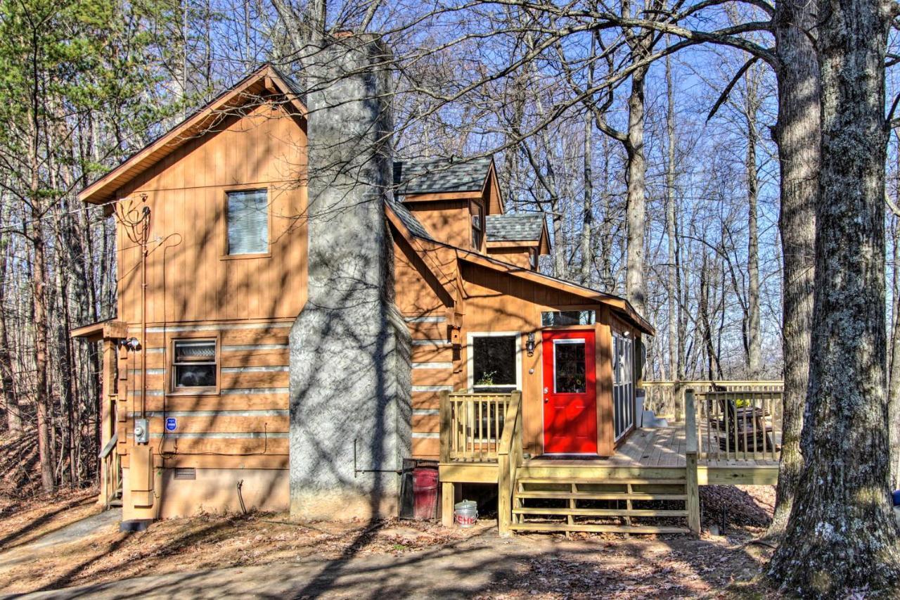 Panoramic-View Gatlinburg Cabin With Private Hot Tub Exterior foto